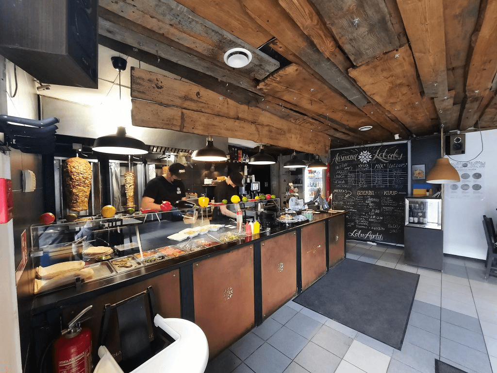 Ausmeņa Kebabs Rēzekne interior