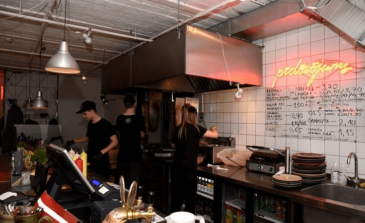 Ausmeņa Kebabs Rīga Centrs interior